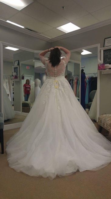 Plus Size Lace or Tulle Wedding Dresses -- show me yours?