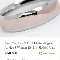 Good online stores for Groom's wedding band? - 1
