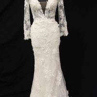 Extra Wedding Dress Fabric - Flower Girl Ideas?? - 1