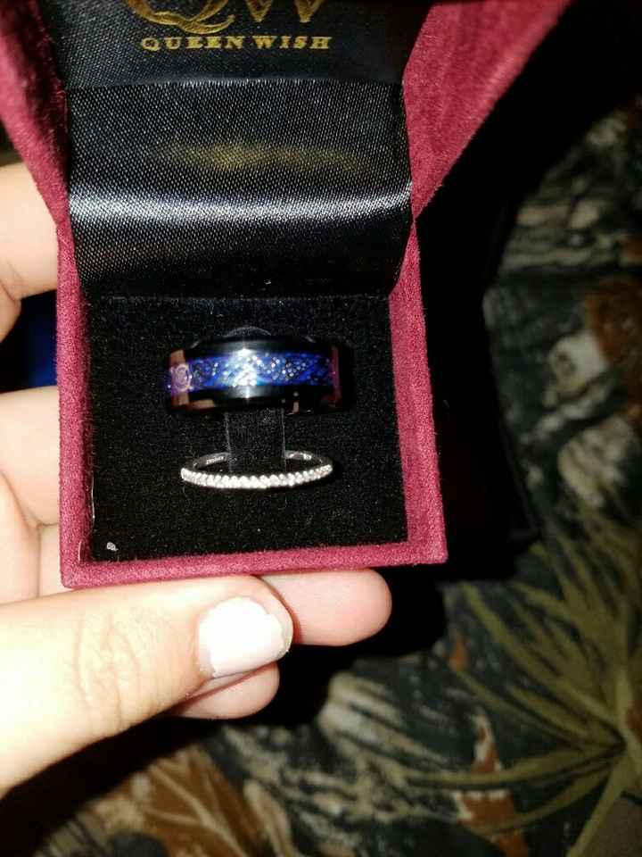 Our Rings are in!!!!!!