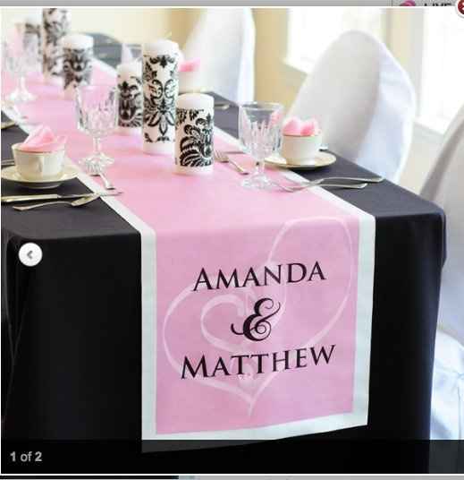 Black and Pink Wedding!