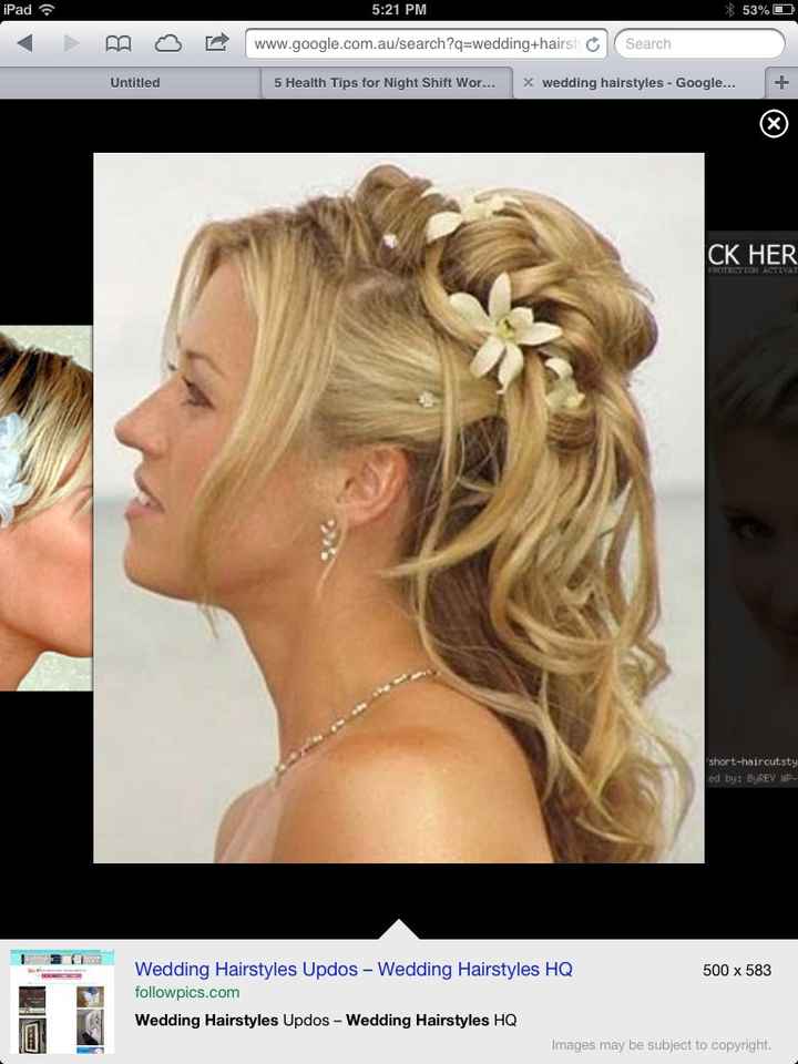 What Is Your Wedding Hairstyle???? Any Pics?