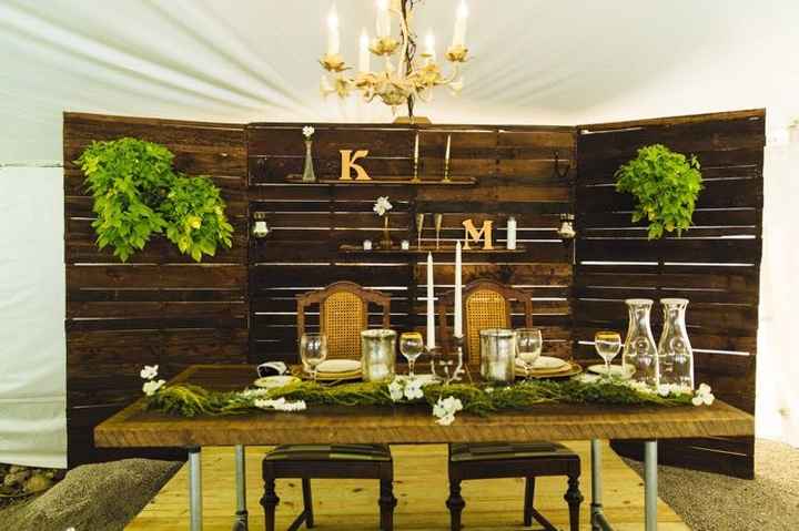 Sweetheart Table Backdrop