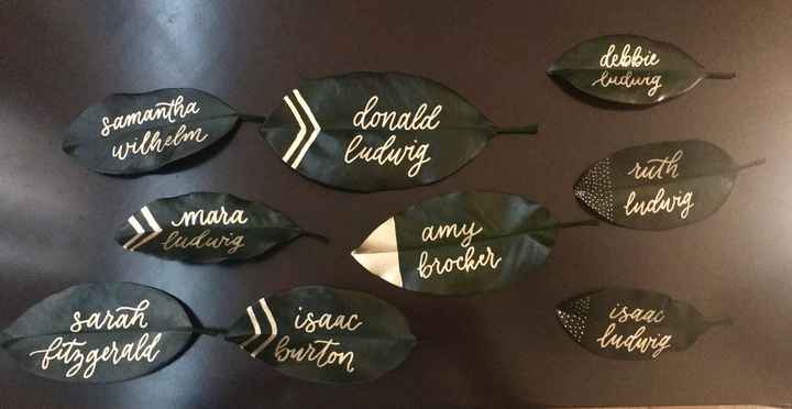 DIY Place Cards