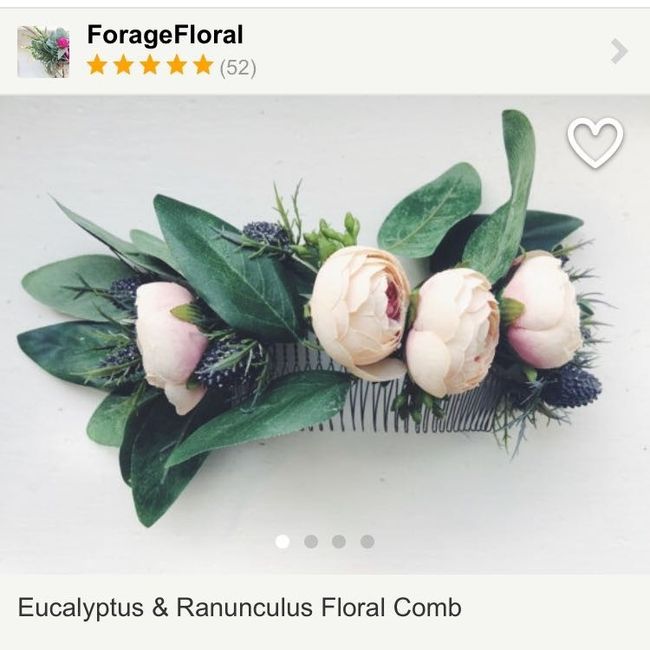 What kind of headpiece are you going with?