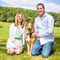 Engagement Pics with Pups!