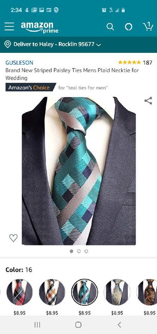 Fiance doesn't understand matching concept 2