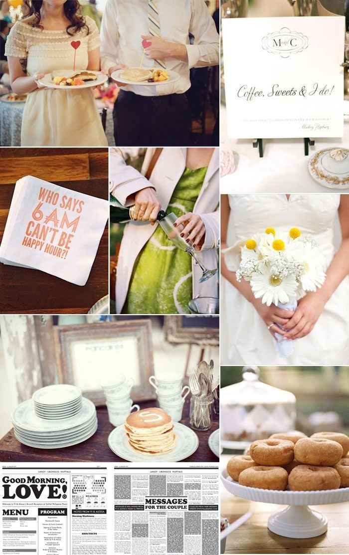 Brunch wedding ideas?