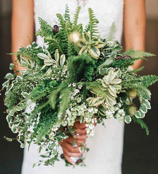 Mostly greenery bridal bouquet?