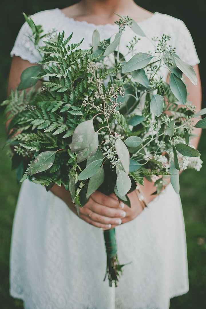 Mostly greenery bridal bouquet?