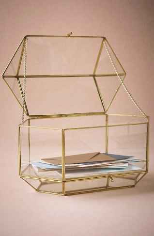 Show me your wedding card box. =)