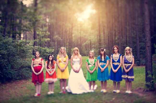 Wedding theme...rainbow???