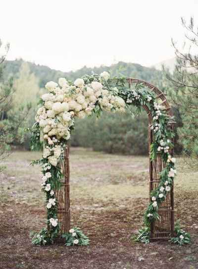 I need some wedding arch inspiration!