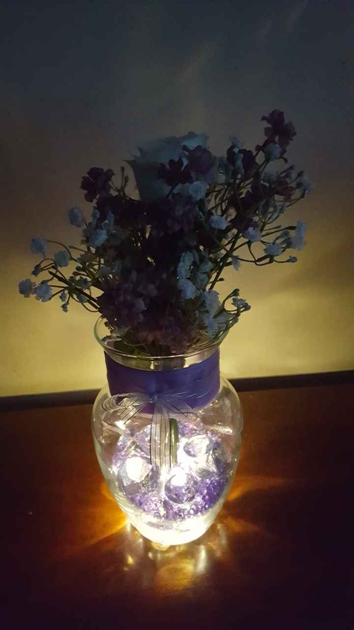 My DIY centerpieces
