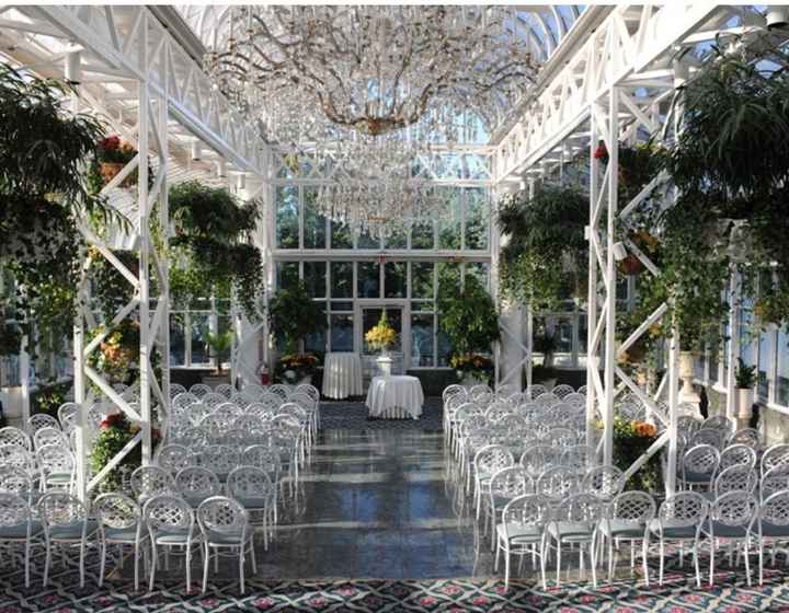 Wedding venue and guests!