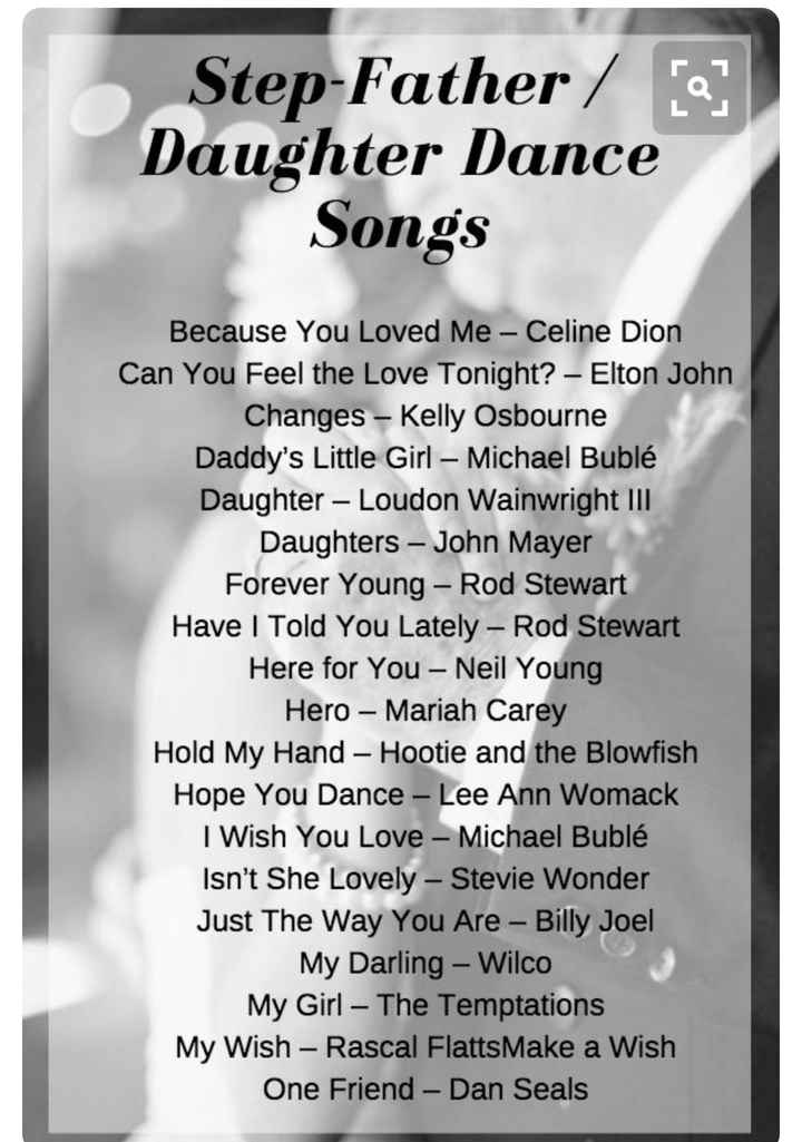 Father daughter dance