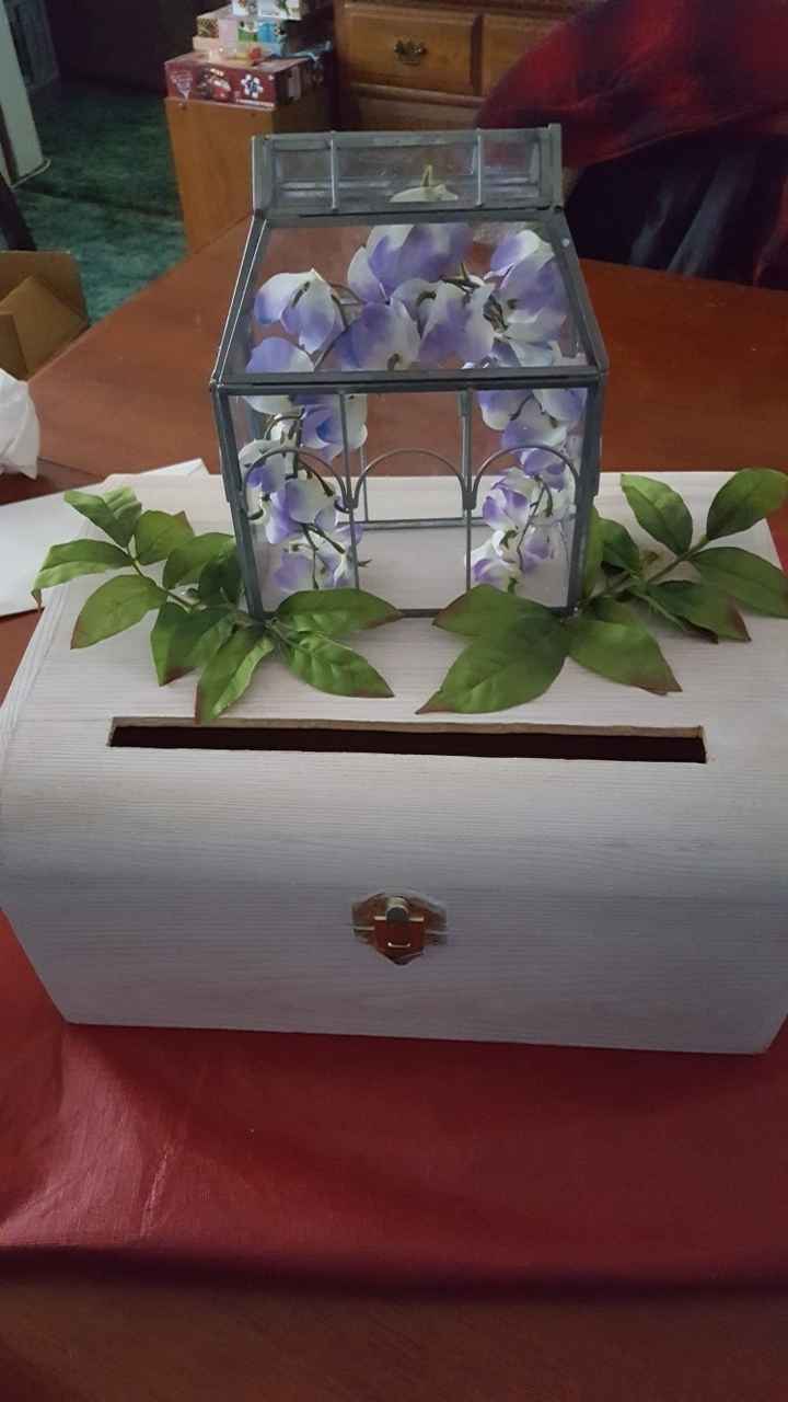 My card box in progress