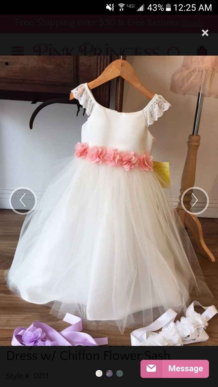  Jr. Bridesmaids and Flowergirl dresses, where to order? - 1