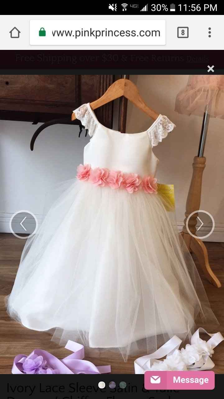  Flower girl dresses - 1