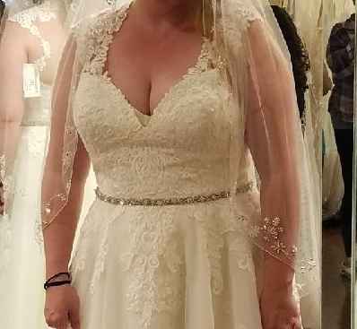 Has anyone been able to adjust a large structured bust? - 1