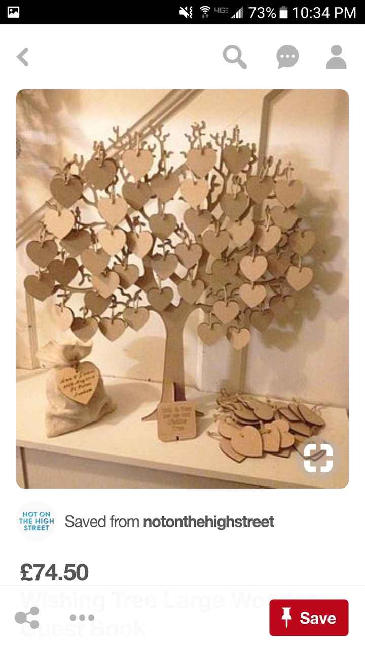 Guest book tree - 2