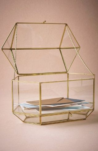 Show me your wedding card box. =)