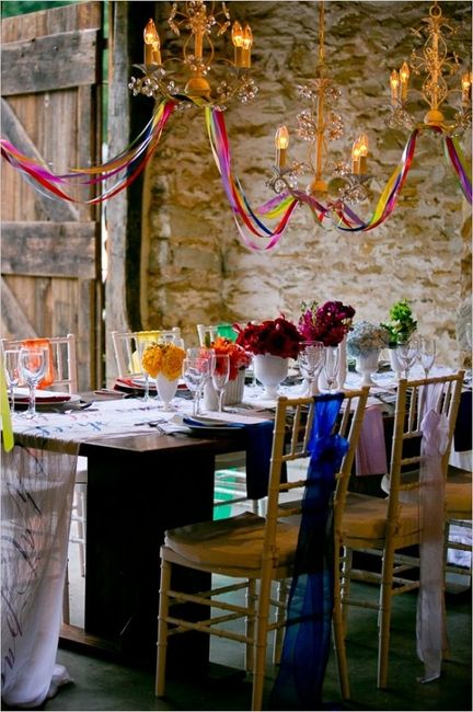 Wedding theme...rainbow???