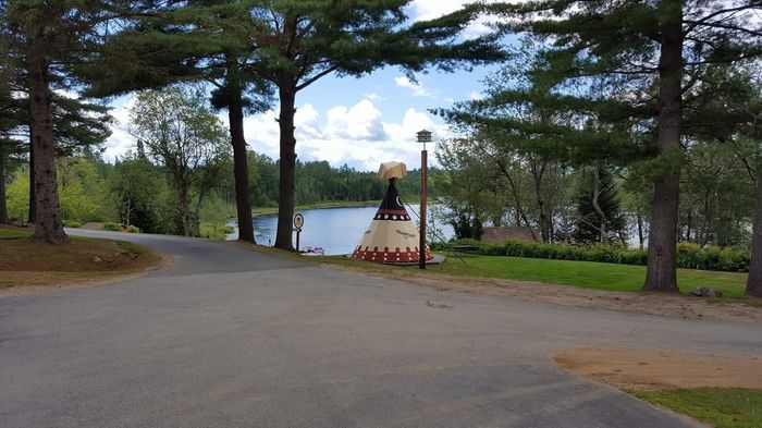 Camping/glamping honeymoos