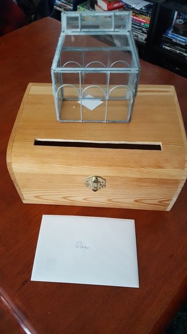 My card box in progress
