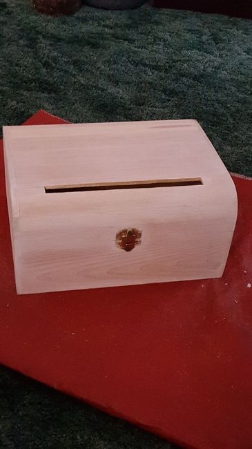 My card box in progress