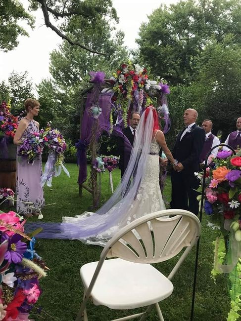 We did it! Non pro bam wedding pictures 13