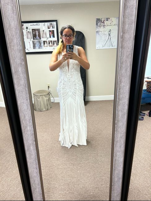 Two wedding dresses 1