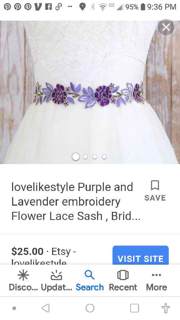 Bridal belt change up:) - 2