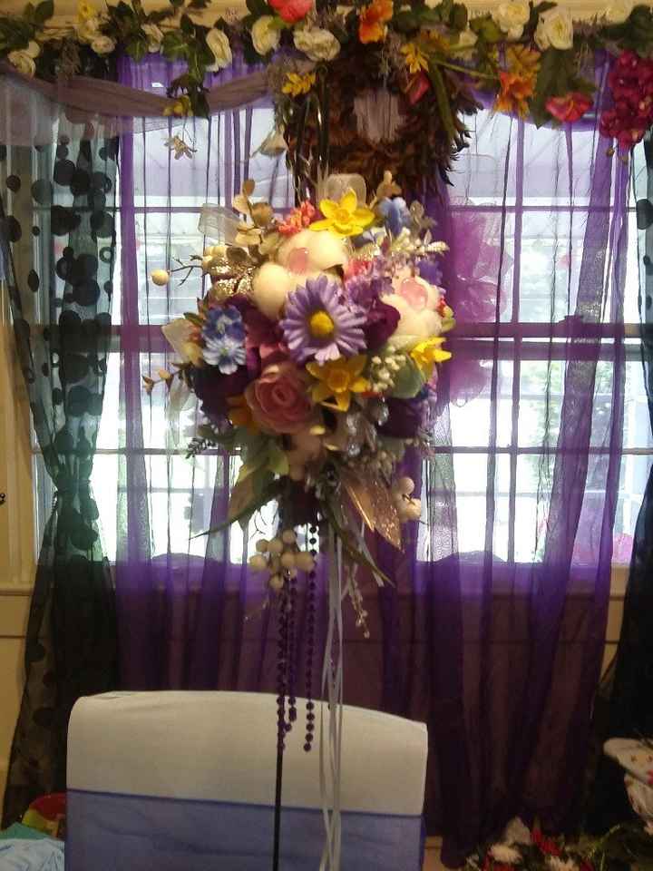 Kissing ball mock up. - 2