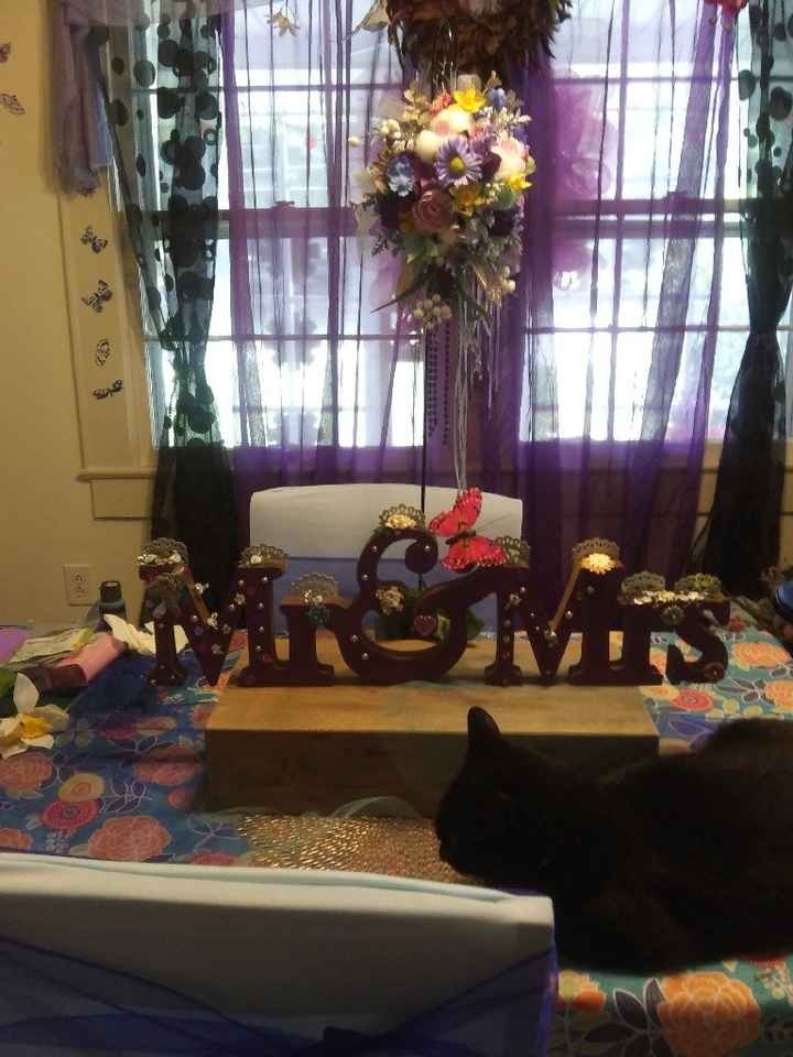 Kissing ball mock up. - 3