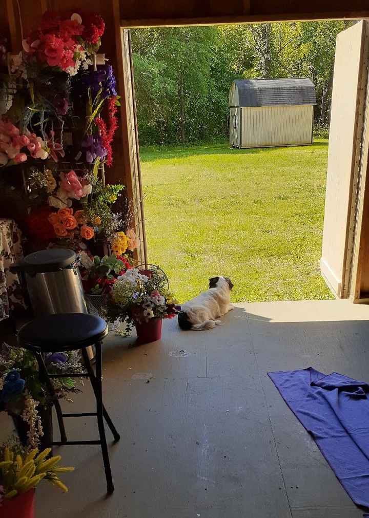 32 days, still working hard on flowers:) - 2