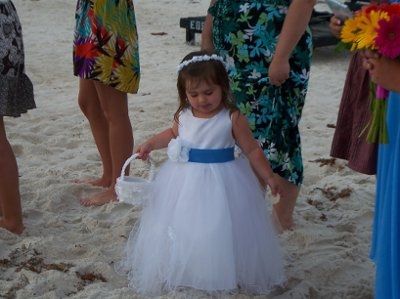 My adorable flower girl!!!!