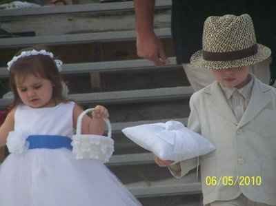 My adorable flower girl!!!!