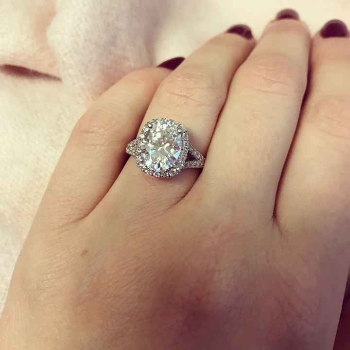 Moissanite rings
