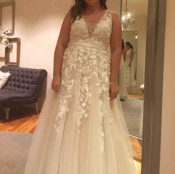 Let me see what you're wearing on your wedding day