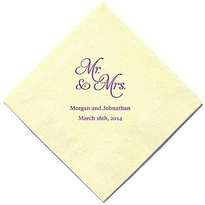 Just bought personalized napkins at a great price!