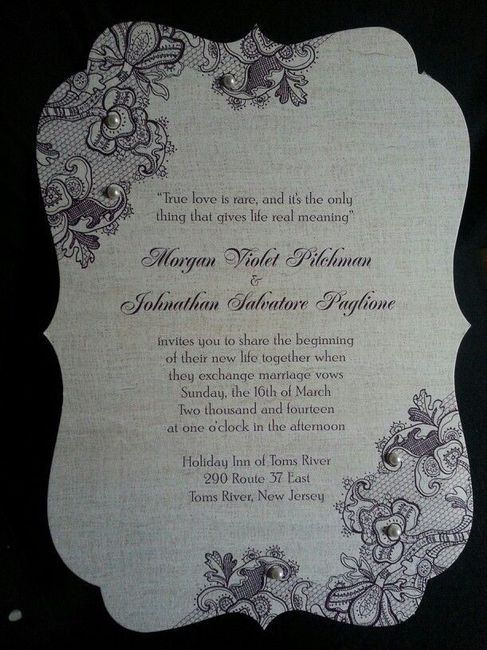 Let's see some invitations :)