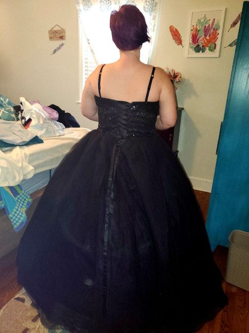 Show me your black wedding dresses 2