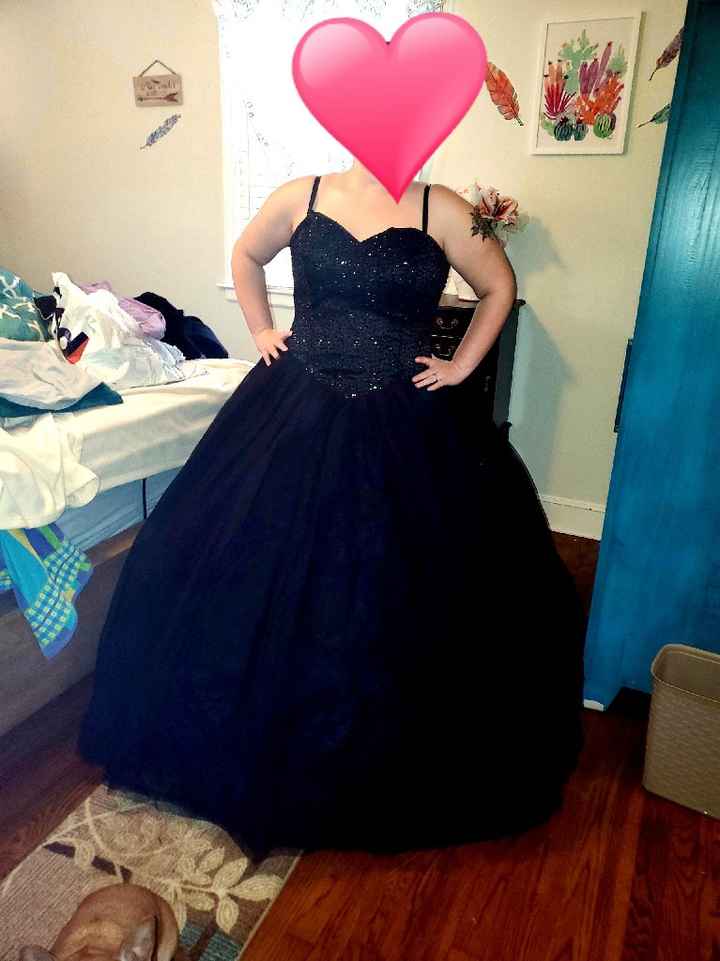 Show me your black wedding dresses - 1