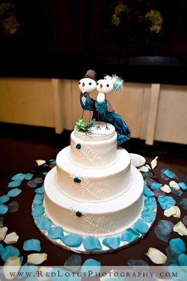 Tasteful Peacock Wedding Cake...HELP!