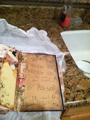 MY GUEST BOOK FINALLY CAME!!! pICS :)