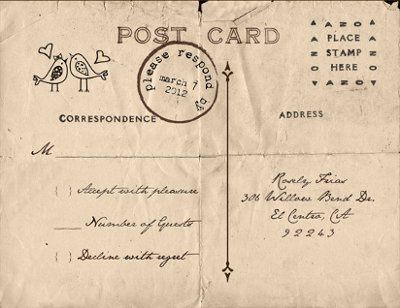 My INVITATIONS :)!!!!!!!!