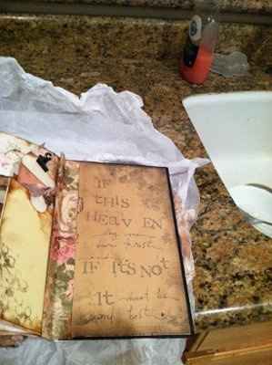 MY GUEST BOOK FINALLY CAME!!! pICS :)