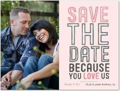 Ordered My Save The Dates!!!!