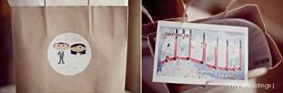 Welcome Bags for Guests, Does this stray away from my theme?